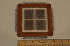 Vintage 1970s Soviet Magnetic Core Memory:  4k bit Saratov-2 Hand stitched plane picture