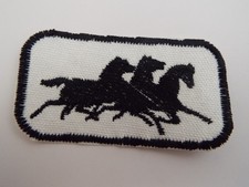 Three Running Horses 3-1/4