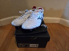 USED Mizuno Morelia Neo IV Made in Japan US 9.5 JPN 27.5 White picture