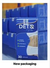 Deto Plus Dets supplement in its New Packaging set of 4 bottles  picture