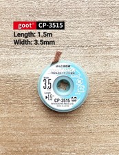 GOOT Wick 3.5mm CP-3515 Desoldering Braid TAIYO Genuine Made In JAPAN - USA SHIP picture