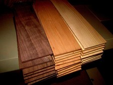 3 EACH THIN SANDED ,KILN DRIED, CHERRY, WALNUT, MAPLE WOOD LUMBER 12