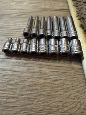 Vintage Snap On 1/4 Sockets picture