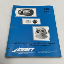 Comet Industries 2001 2002 Catalog Superior Power Equipment Components Prices picture