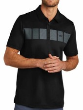 Travis Mathew Cabana Polo Black w/ Chest Stripes Golf *BRAND NEW* TravisMathew picture