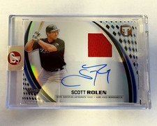 Topps 2024 Pristine Scott Rolen #PPAR-SR Pristine Pieces Auto Relic Reds picture