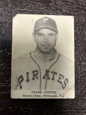 1947 Tip Top Bread  Frank Gustine Pittsburgh Pirates creases picture