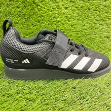 Adidas Powerlift 5 Mens Size 7 Black White Athletic Weightlifting Shoes Sneakers picture