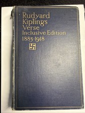 Rudyard Kipling's Verse Inclusive Edition 1885-1918 Vintage Hardcover 1922 picture