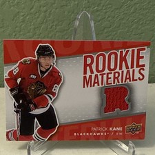 2007-08 Upper Deck Rookie Materials Patrick Kane #RM-PK picture