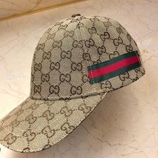 Gucci GG Supreme Baseball Cap Web Strap Unisex One Size picture