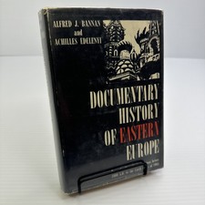 Documentary History of Eastern Europe Bannan & Edelenyi 1970 HC Twayne Publisher picture