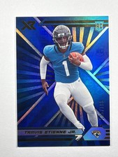 Travis Etienne 2021 Panini XR 121 Blue 105/199 picture