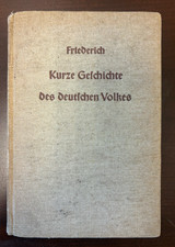 OL  VINTAGE 1939 Elementary German 2nd year Reader & Vocabulary GERMANY printed picture