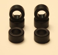 6 Rear Tires for AFX Magna-traction Slot Cars Aurora  picture