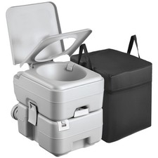 Uimoso Portable Outdoor Toilet with 5.3 Gallon Flush for Camping and Hiking picture