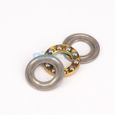10PCS 9x17x5mm Miniature Axial Washers Thrust Bearings 3-Parts ABEC-1 #T8 picture