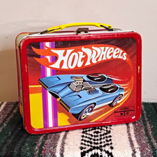 Vintage 1969 Hot Wheels Metal Lunchbox  picture