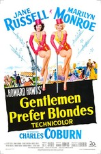 GENTLEMEN PREFER BLONDES (1953) - one sheet 27