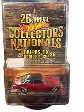 HOTWHEELS 26TH ANNUAL COLLECTORS NATIONALS 1970 CHEVY NOVA SS NEW picture