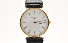 [Near MINT] Longines L4.635.2 La Grande Classique Roman Gold Qz Mens Watch picture