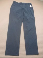 NWT GAP Size M Mens Gray Zip Fly Back Zip Pocket Straight Golf Hybrid Pants 393 picture