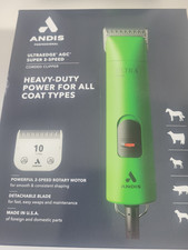 Andis UltraEdge AGC Super 2-Speed Dog Pet Grooming Clipper Green New picture