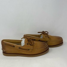 Sperry Gold Cup A/O 2-Eye Boat Shoe Medium Beige Men’s 7M picture