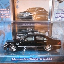 Maisto Playerz Luxury Diecast 1:64 Mercedes-Benz S-Class Black New in Pack picture