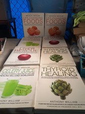 Medical Medium Lot 8 Books Anthony William Liver Rescue Celery Juice Thyroid HC picture