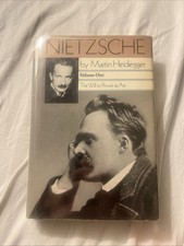 Martin Heidegger Nietzsche Hardcover 4 Vol Set Harper & Row DJ 1st Printing picture