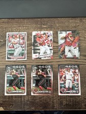 CHRISTIAN ENCARNACION-STRAND 2024-2026 Topps/Bowman/Finest RC Reds 9-Card Lot picture