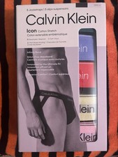 Calvin Klein Men's Pride Cotton Stretch 5-Pack Jock Strap picture