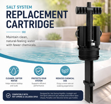 FreshWater Salt System Cartridges 80004 Hot Spring Spa, Caldera 3 Pack picture