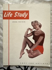 Spring 1955 Life Study Magazine Copy For Artists CHEESECAKE (VRN13) picture