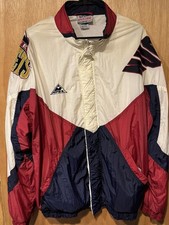 NBA Apex One Vintage Denver Nuggets Jacket Large  90s Super Rare picture