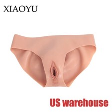Silicone Crossdresser Fake Vagina Panties Hip Shaping Pants Transgenders picture