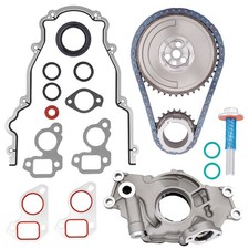 LS High Volume Oil Pump Timing Chain Kit for 98-20 Chevy GM 4.8L 5.3L 6.0L V8 picture