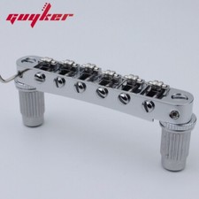Guyker Tune-O-Matic Roller Saddle Guitar Bridge For LP SG 6 String Guitars picture