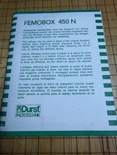 Durst Femobox 450 N Diffuser Glass Plate #2 - New Old Stock NOS In Envelope picture