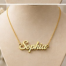 customize name necklace gift for women and mother for Christmas picture