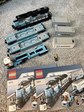 LEGO Creator Expert Maersk Train 10219 Mostly Complete Used W/ Instructions Rare picture