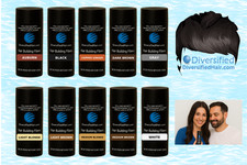 Diversified Hair™ Brand Keratin Hair Building Fibers - 27.5g - 10 Colors - USA picture