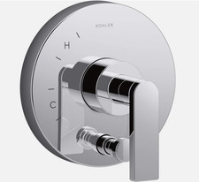 KOHLER K-T73117-4-CP Composed Valve Trim with Diverter & Lever Handle For Rite-T picture