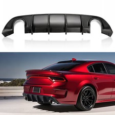 For Dodge Charger SRT Sedan 2015-2023 Rear Diffuser Bumper Lower Valance Lip picture