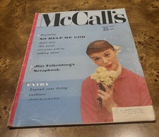 VINTAGE 1955 AUGUST MCCALL'S MAGAZINE - COMPLETE - VINTAGE ADVERTISING picture