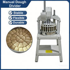 36-Pcs Commercial Manual Press Dough Divider Dough Cutting Machine 1.06oz-5.64oz picture