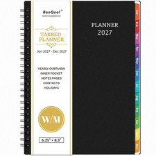 2027 Planner - 2027 Planner Weekly and Monthly, Jan 2027 - Dec 2027, 2027 Calend picture