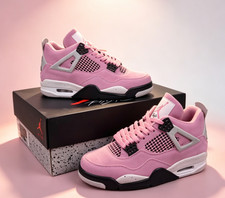 Jordan 4 Orchid Retro Mid Top Basketball Shoes Men's & Women's picture