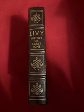 Handsome Book LIVY The History of Early Rome EASTON PRESS Leather Hardcover 1978 picture